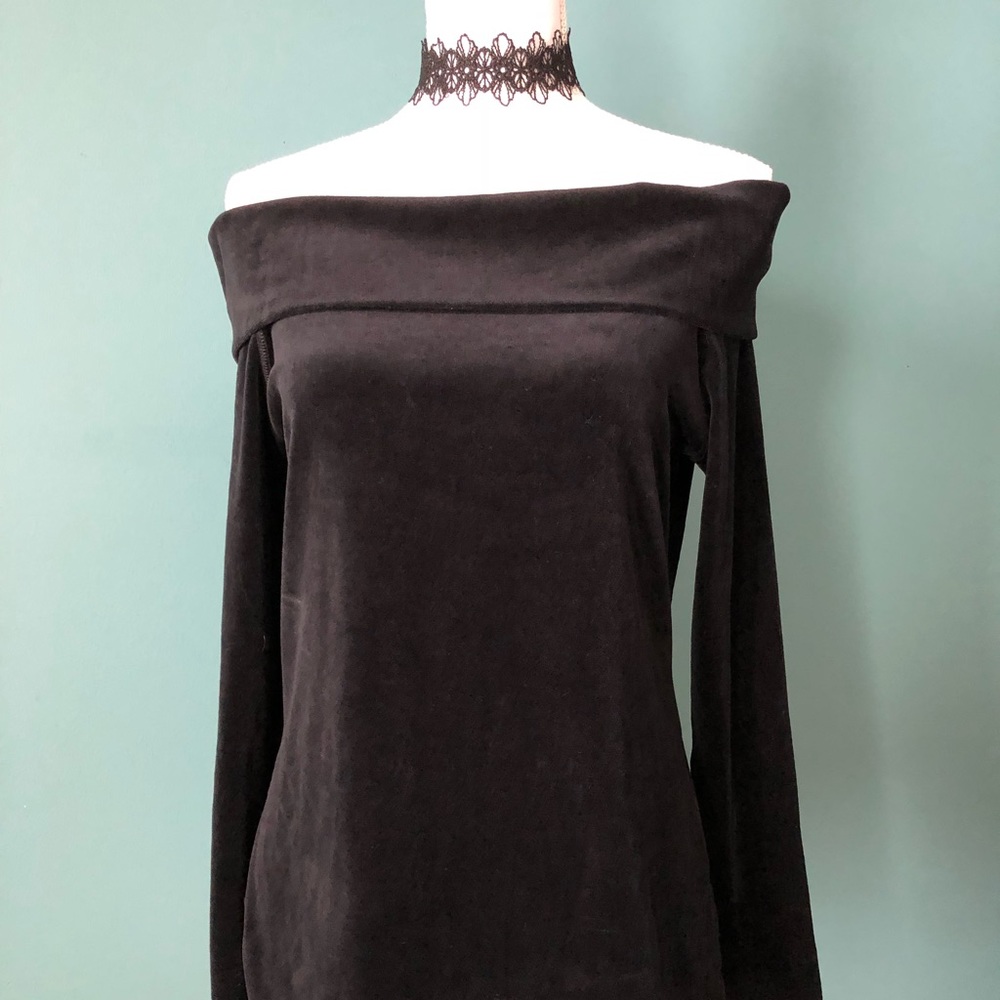 NWOT Velvet DKNY Top